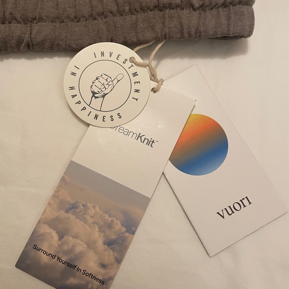 Vuori Mens Pronto Performance Jogger Brand New Medium Heather Walnut - Picture 4 of 5